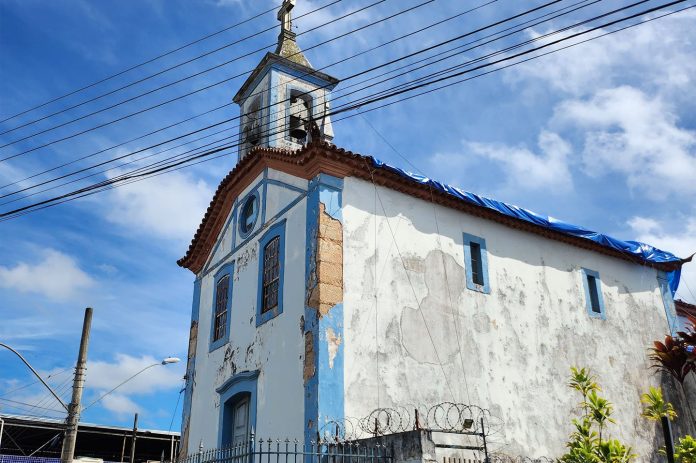 Capela de Santo Antônio recebe ações de reparação em Lafaiete