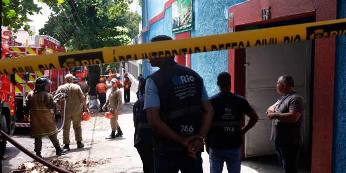 Incêndio alerta para falta de segurança do trabalho no carnaval do Rio
