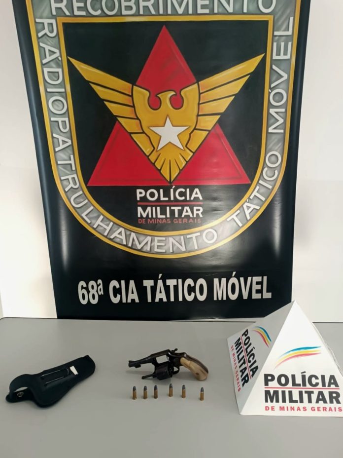 PM prende homem e apreende arma de fogo em Nova Serrana