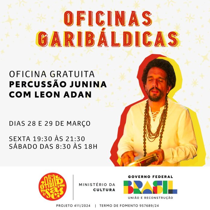 Garibaldis e Sacis inaugura Escola com oficinas gratuitas