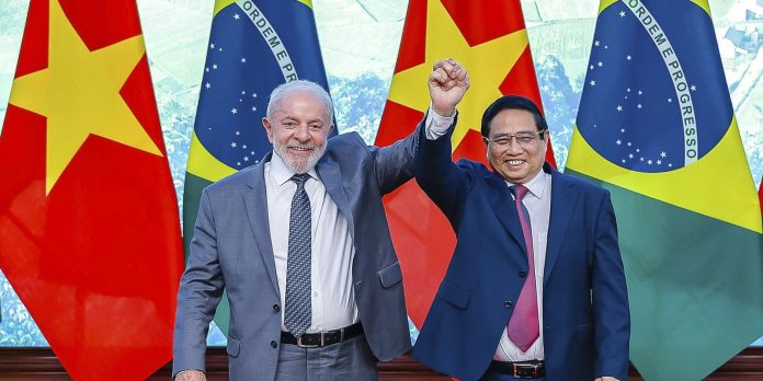 Lula assina plano de ação com o Vietnã até 2030