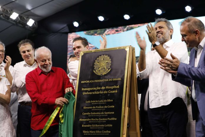 Presidente Lula afirma agora será 'tempo de colheita' em inaguração de Hospital Universitário no Ceará