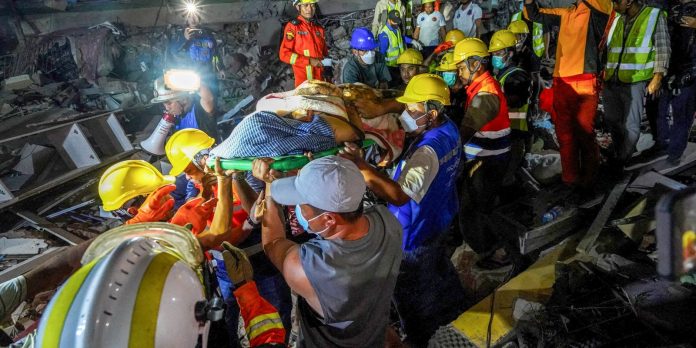 Busca por sobreviventes continua 5 dias após terremoto em Mianmar