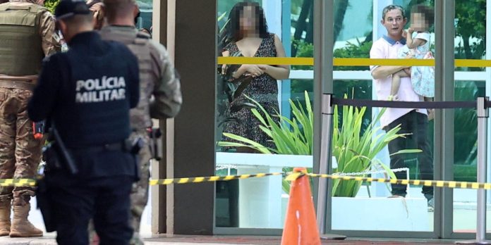 Homem que carregava suposta bomba em Brasília pedia asilo, diz PM