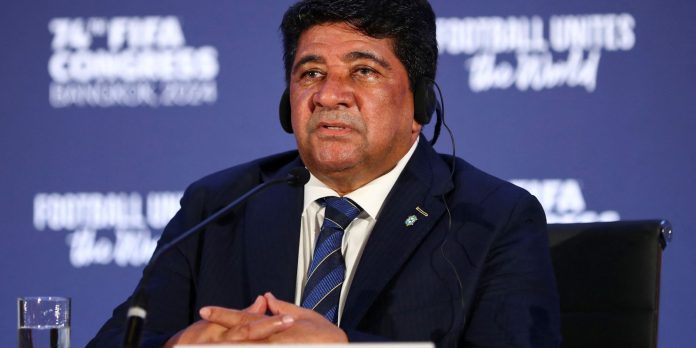 TJ do Rio determina afastamento de Ednaldo Rodrigues do comando da CBF