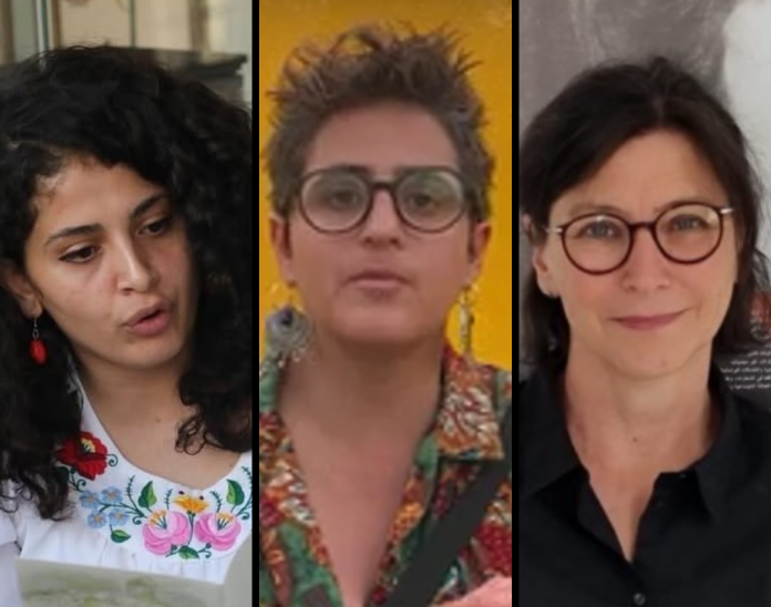 Ativistas palestinas participam de encontro no Recife, nesta quinta-feira (3)