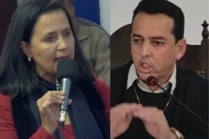 Lilian França e Vantuir discutem na Câmara de Ouro Preto: 'Nossa amizade se encerra aqui'