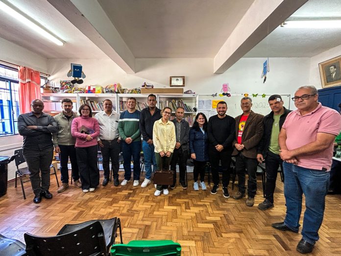 Vereadores de Ouro Preto verificam situação da Escola Municipal São Sebastião