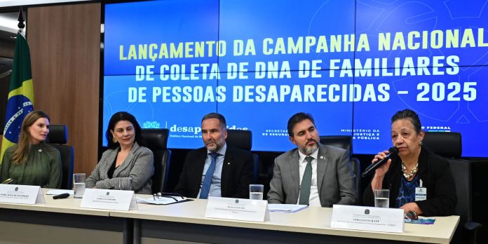 Campanha nacional vai coletar DNA de familiares de desaparecidos