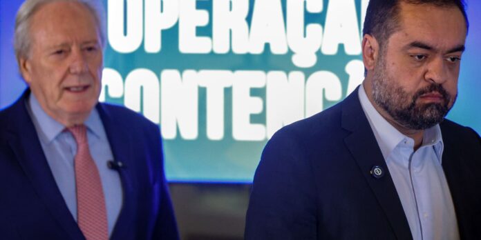 Lewandowski e Castro anunciam parceria para combater facções no Rio