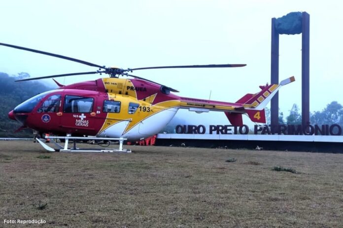 Viaduto em BH recebe nome de helicóptero que caiu em Ouro Preto