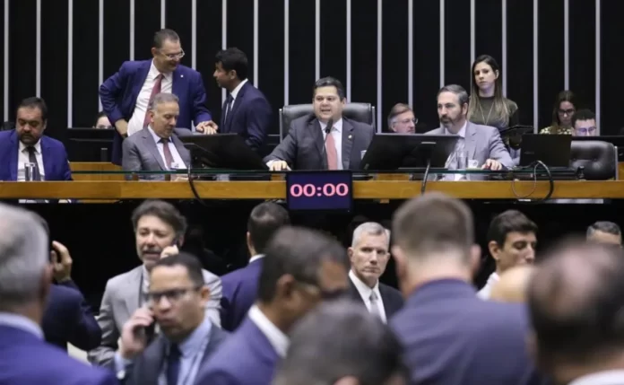 Plenário em sessão