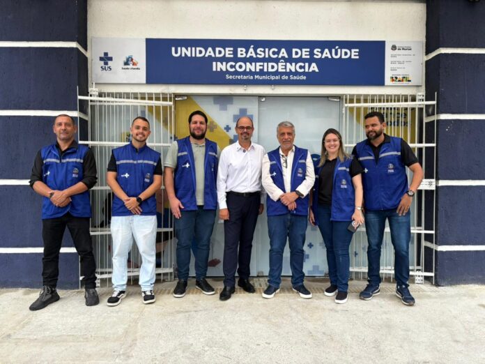 Agência Minas Gerais | Governo de Minas vistoria nova Unidade Básica de Saúde de Muriaé