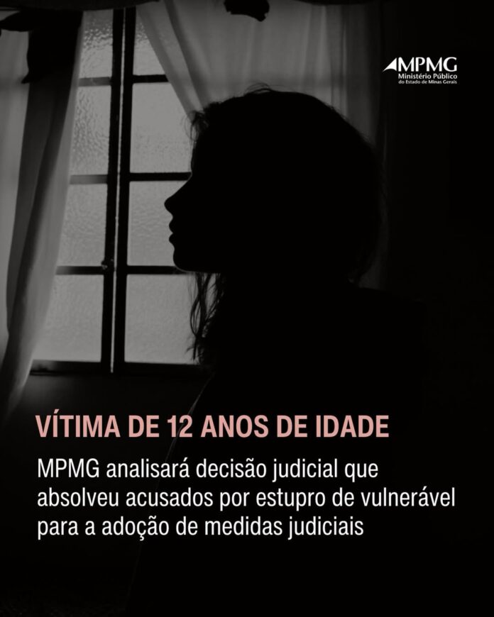 INEXPLICÁVEL: MP vai contestar decisão judicial que absolveu acusados de estuprar menina de 12 anos