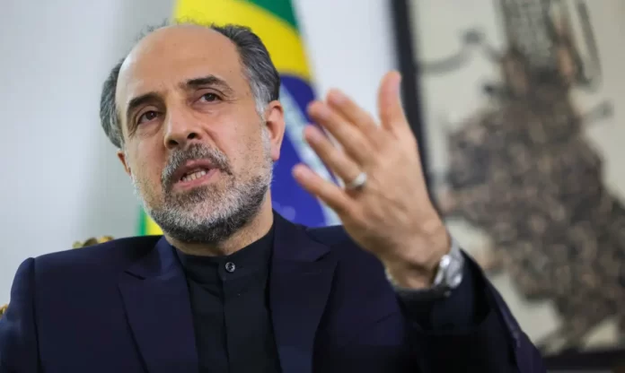 O embaixador do Irã no Brasil, Abdollah Nekounam Ghadiri