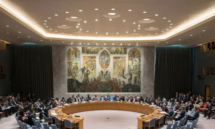 O Conselho de Segurança da ONU, formado por 15 membros com poder de voto