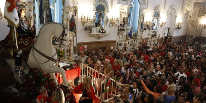 Rio inicia programação para celebrar dia de São Jorge