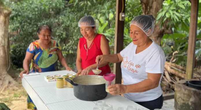 De mãe para filhas, cultivo e beneficiamento de frutos gera renda familiar no Maranhão.