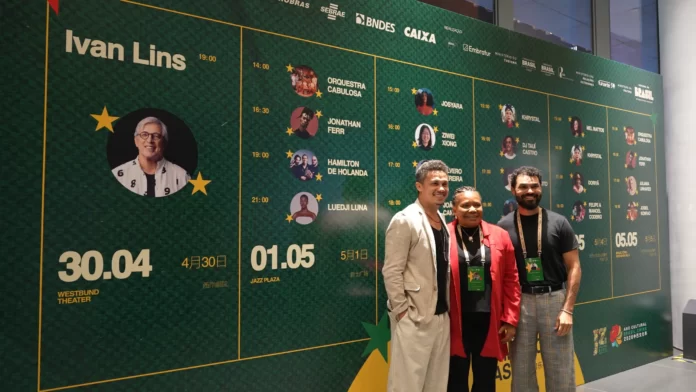 ‘Como uma onda entrando devagarinho’: artistas brasileiros se apresentam em eventos do Ano Cultural Brasil-China