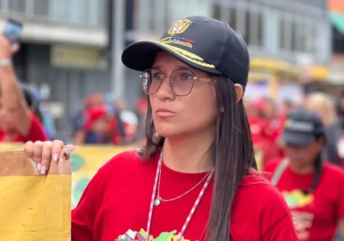 Alexandra Parra Gusmão, que é comunicadora da organização Proceso de Unidad Popular del Suroccidente Colombiano - Pupsoc