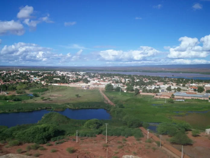 O município de Petrolândia, em Pernambuco