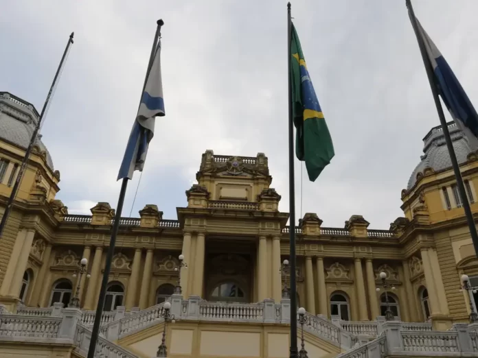 O Palácio Guanabara, em Laranjeiras, sede do Governo do Estado do Rio de Janeiro