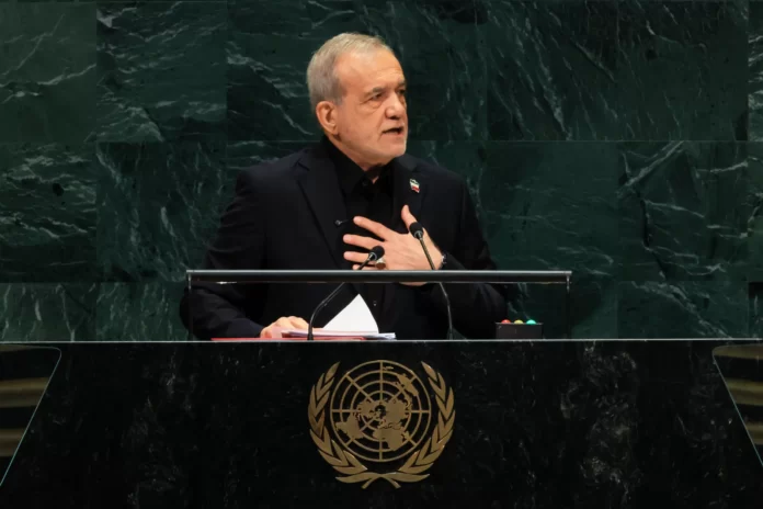 Na ONU, Pezeskhian diz que Irã é ‘vítima de terrorismo’ e exalta resistência frente às sanções dos EUA