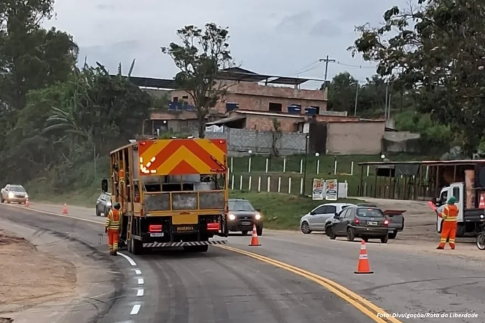 Pare-e-siga na BR-356 continua ao longo da semana entre Alphaville e Ponte Nova